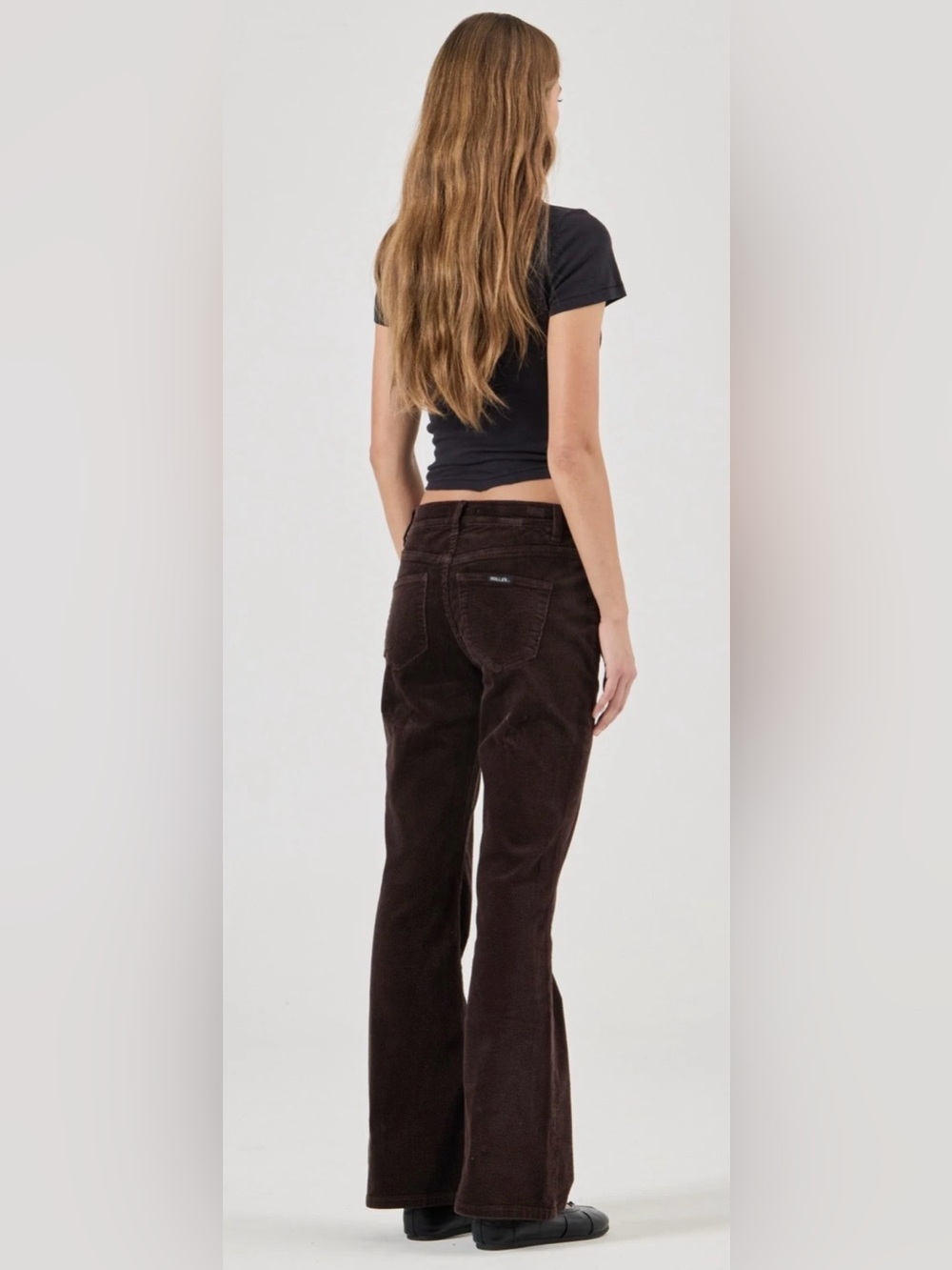 ROLLA'S Dallas Bootcut Lowrise Corduroy Pant 29x31 Granola Coastal Cowgirl EUC - Picture 5 of 16